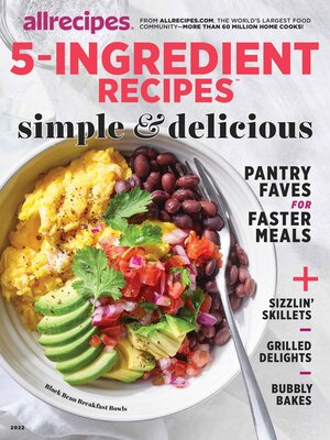 cover image of allrecipes 5-Ingredient Recipes